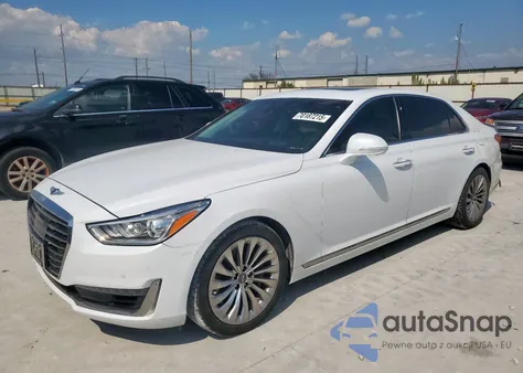 2018 Genesis G90 Ultimate из США, поврежденный, VIN KMHG54JH0JU037941
